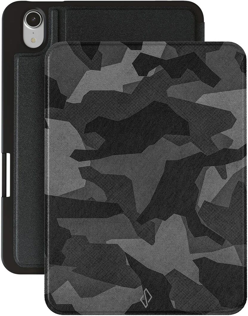 BURGA Night Black Camouflage - iPad Mini 8.3 (6th Gen) Case