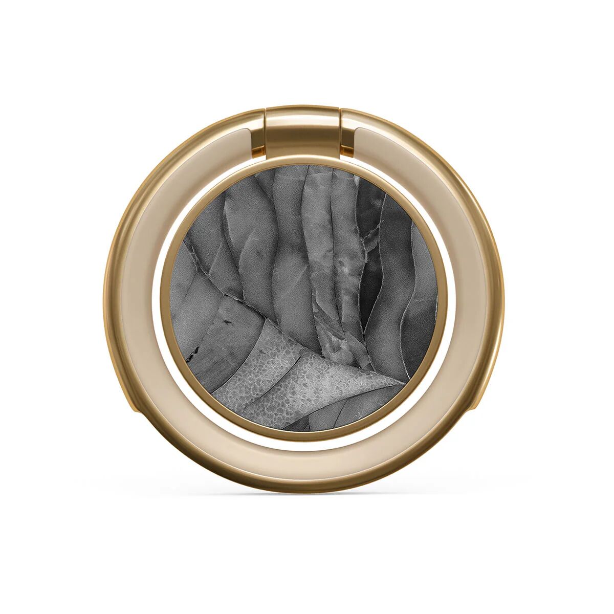 BURGA First Expedition - Gray Ring Holder - Gold
