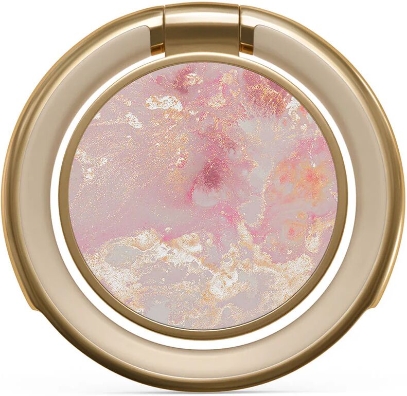 BURGA Golden Coral - Pink Ring Holder - Gold