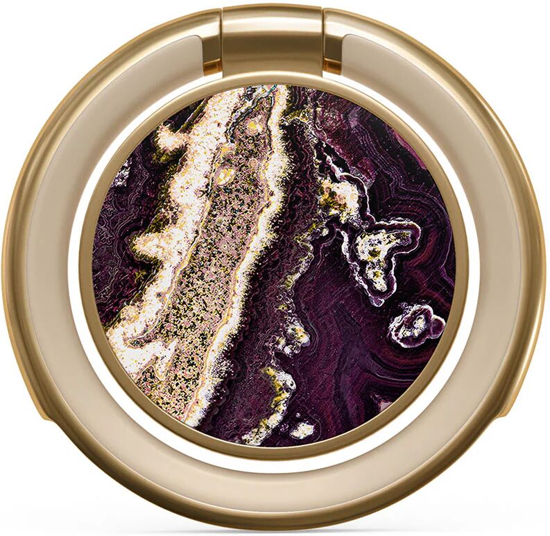 BURGA Purple Skies - Marble Ring Holder - Gold