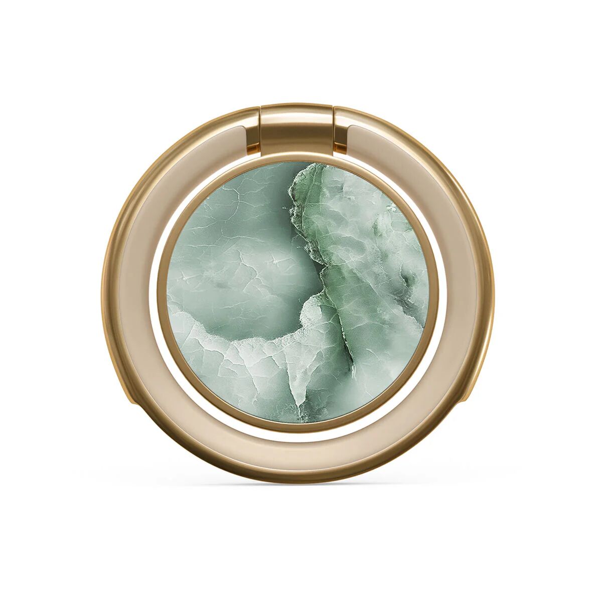 BURGA Pistachio Cheesecake - Green Ring Holder - Gold