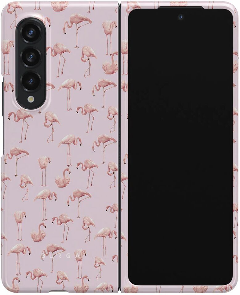 BURGA Nostalgic Pink - Flamingos Samsung Galaxy Fold 4 Case