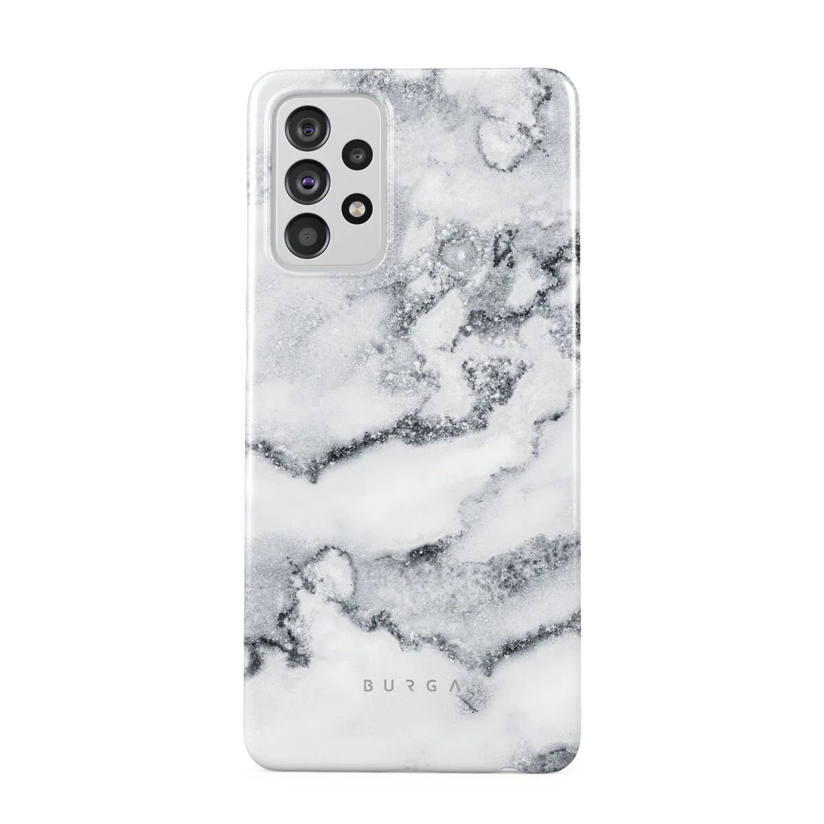 BURGA White Winter - Classy Marble Samsung Galaxy A72 4G Case