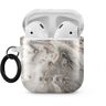 BURGA Snowstorm - Grey Marble Airpod Case