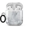 BURGA White Winter - Classy Marble Airpod Case