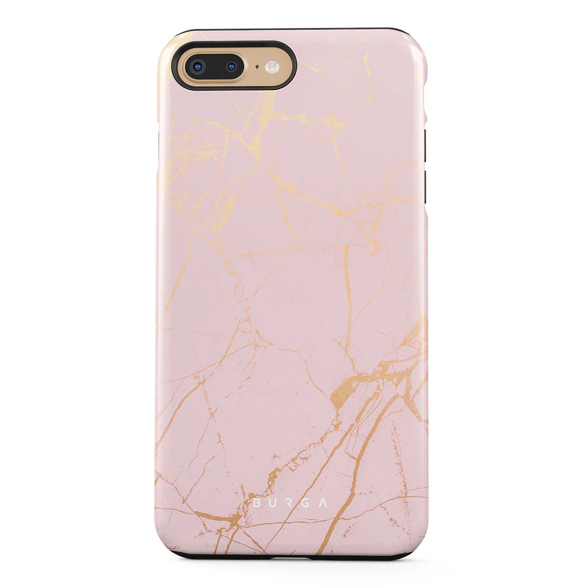 BURGA Peachy Gold - Pink Marble iPhone 7 Plus / 8 Plus Case