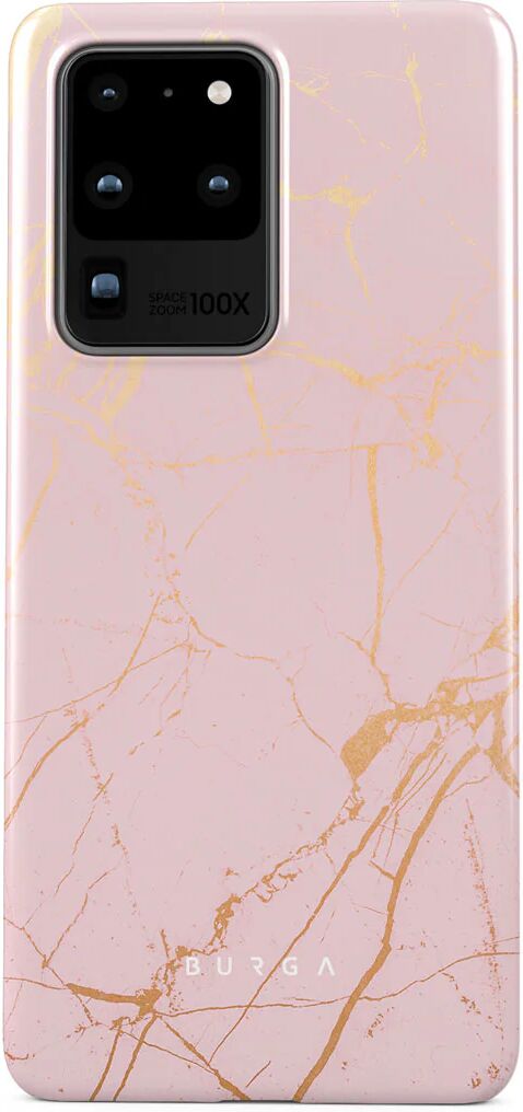 BURGA Peachy Gold - Pink Marble Samsung Galaxy S20 Ultra Case