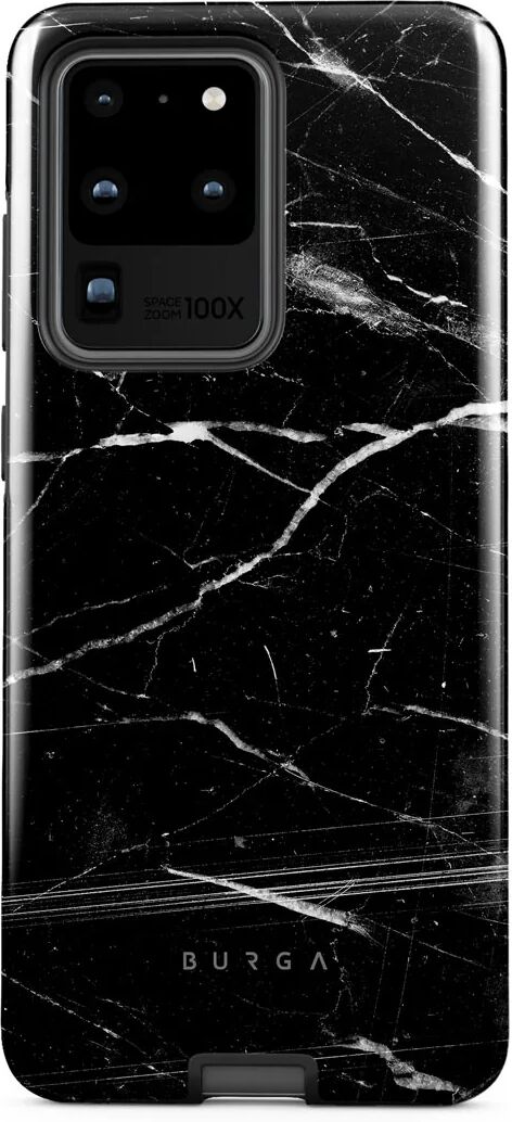 BURGA Noir Origin - Black Marble Samsung Galaxy S20 Ultra Case