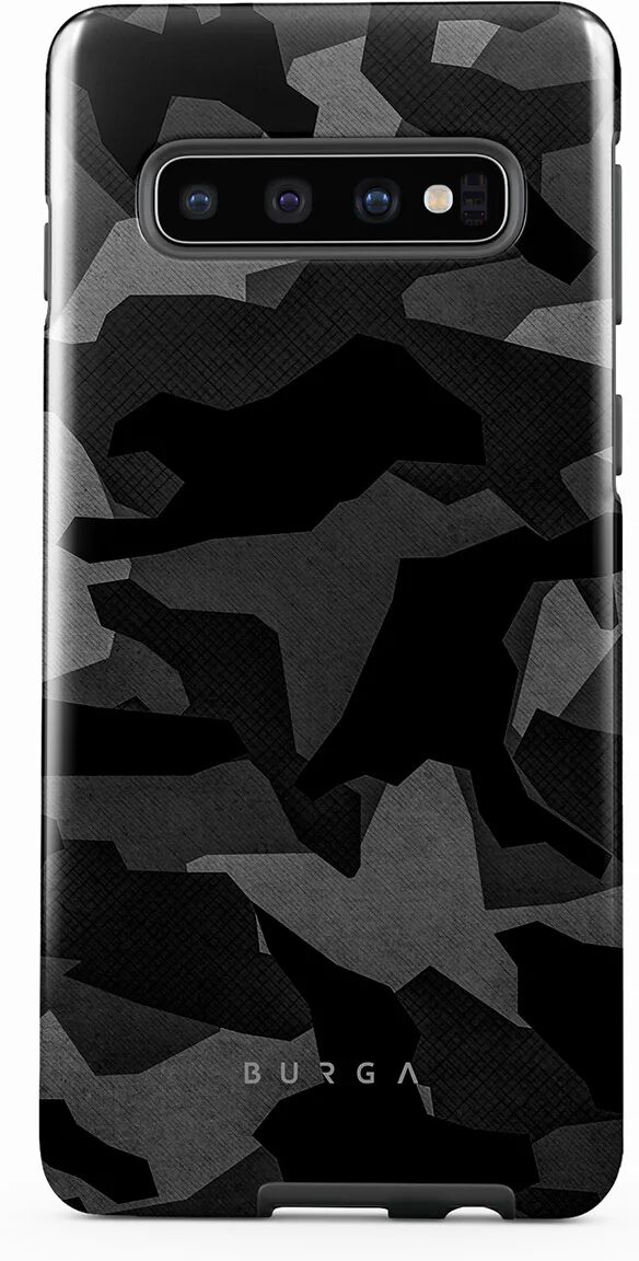 BURGA Night Black Camouflage - Samsung Galaxy S10 4G Case