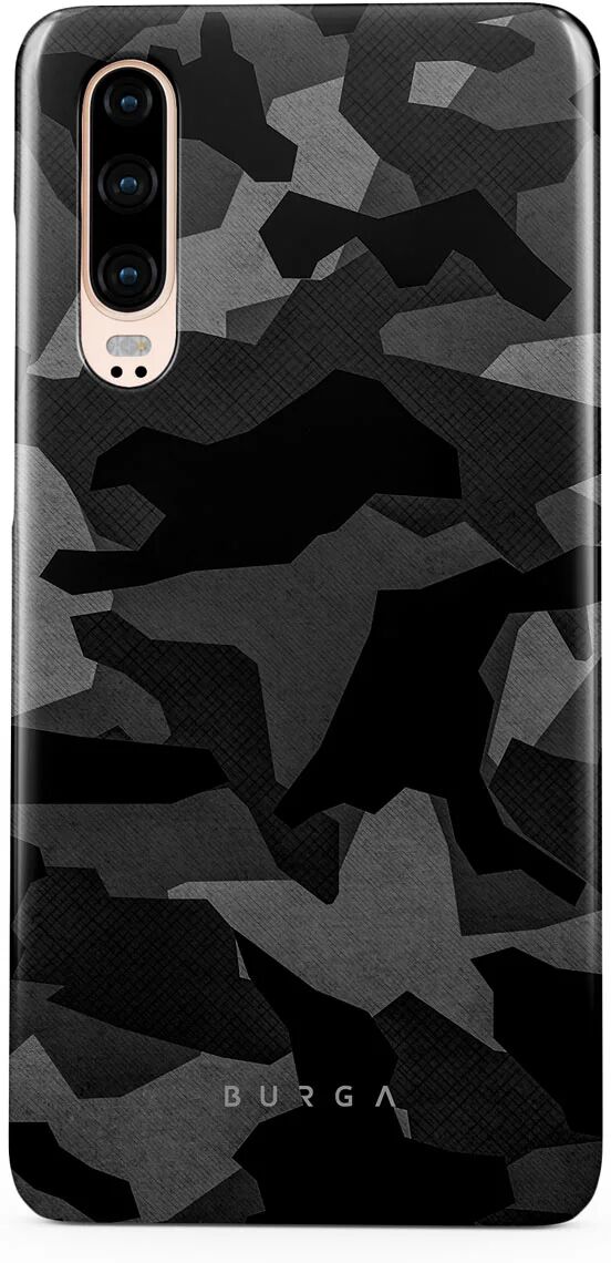 BURGA Night Black Camouflage - Huawei P30 Case