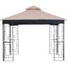 Sunjoy Group Sunjoy Beige Replacement Canopy For Vineyard Gazebo (11X15 Ft) L-GZ076PST-1A-4 Sold At Walmart US