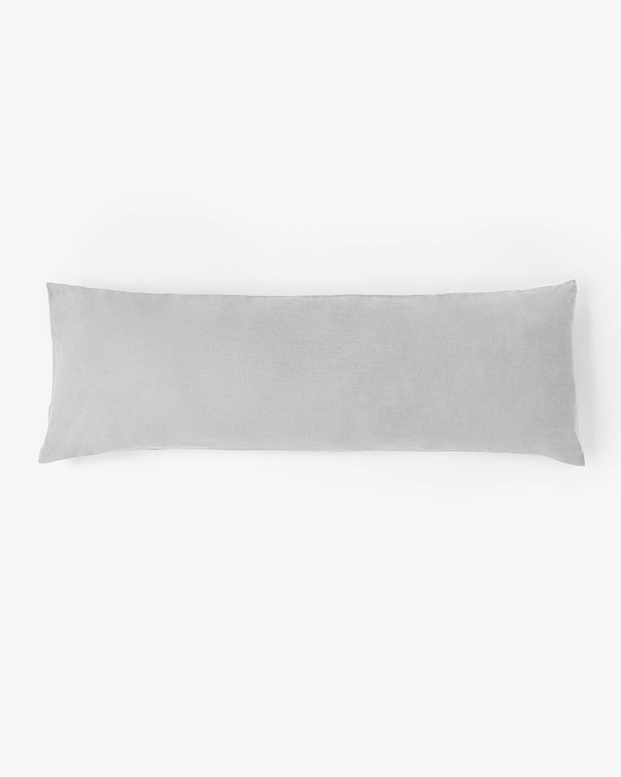 MagicLinen Body pillowcase in Light gray