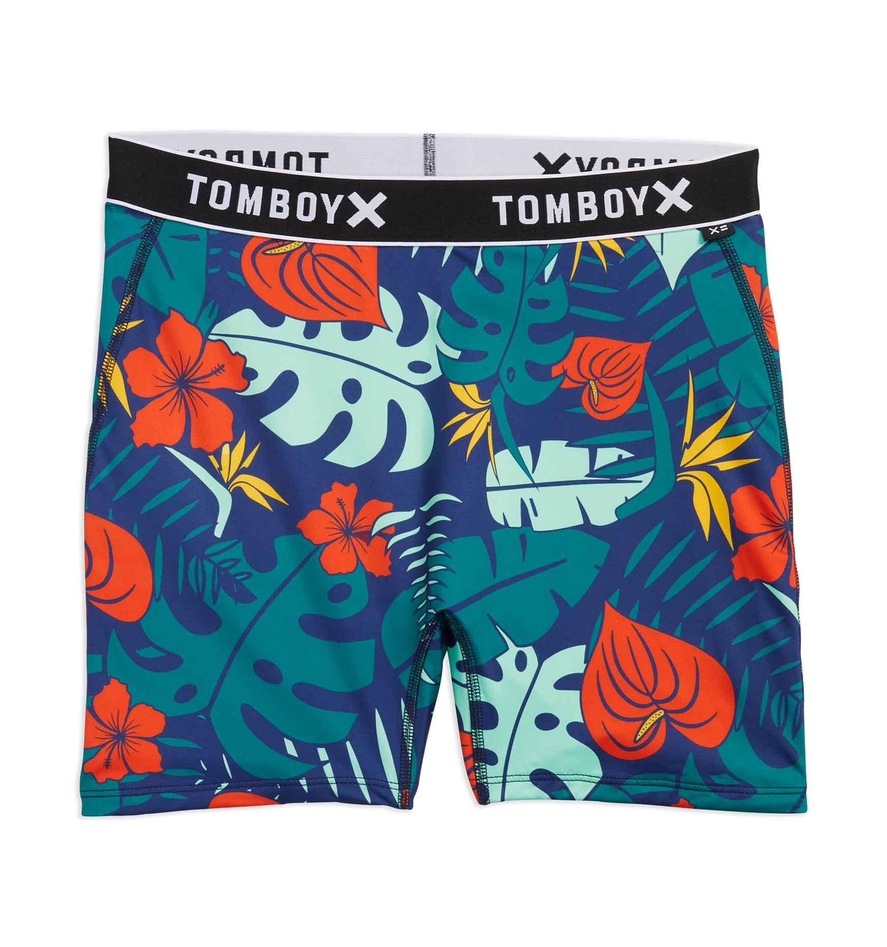TomboyX Swim 4.5" Shorts LC - Island Shade - Island Shade - Size: LG