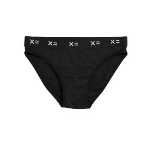 TomboyX Tucking Bikini - Black X= Shine - Black X= Shine - Size: LG