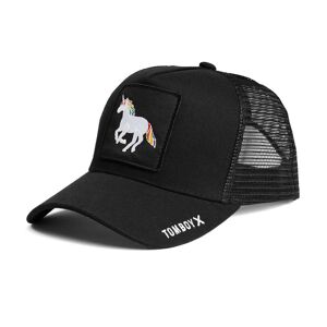 TomboyX Trucker Hat - Rainbow Unicorn - Rainbow Unicorn print - Size: OS
