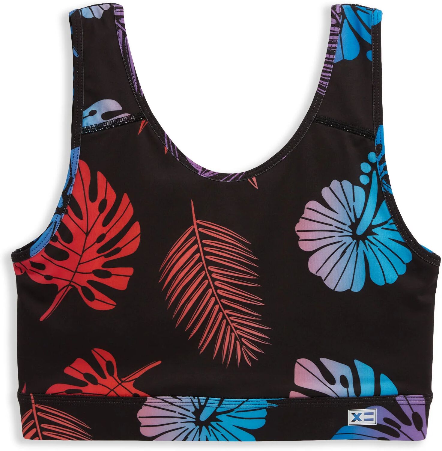 TomboyX Swim Sport Top - Tropadelic - Tropadelic - Size: 4X