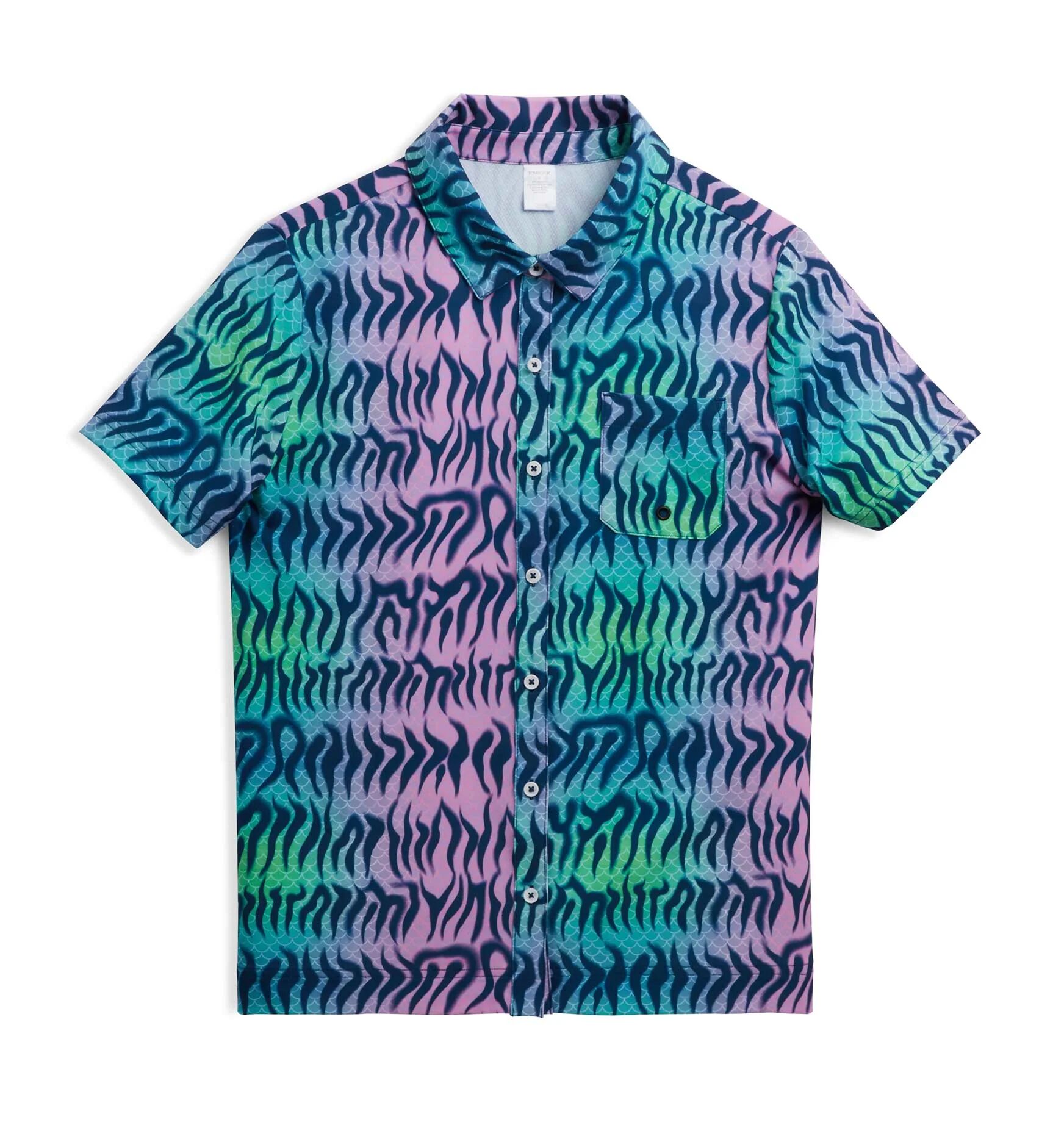 TomboyX Cabana Shirt LC - Head Over Eels - Head Over Eels - Size: XL