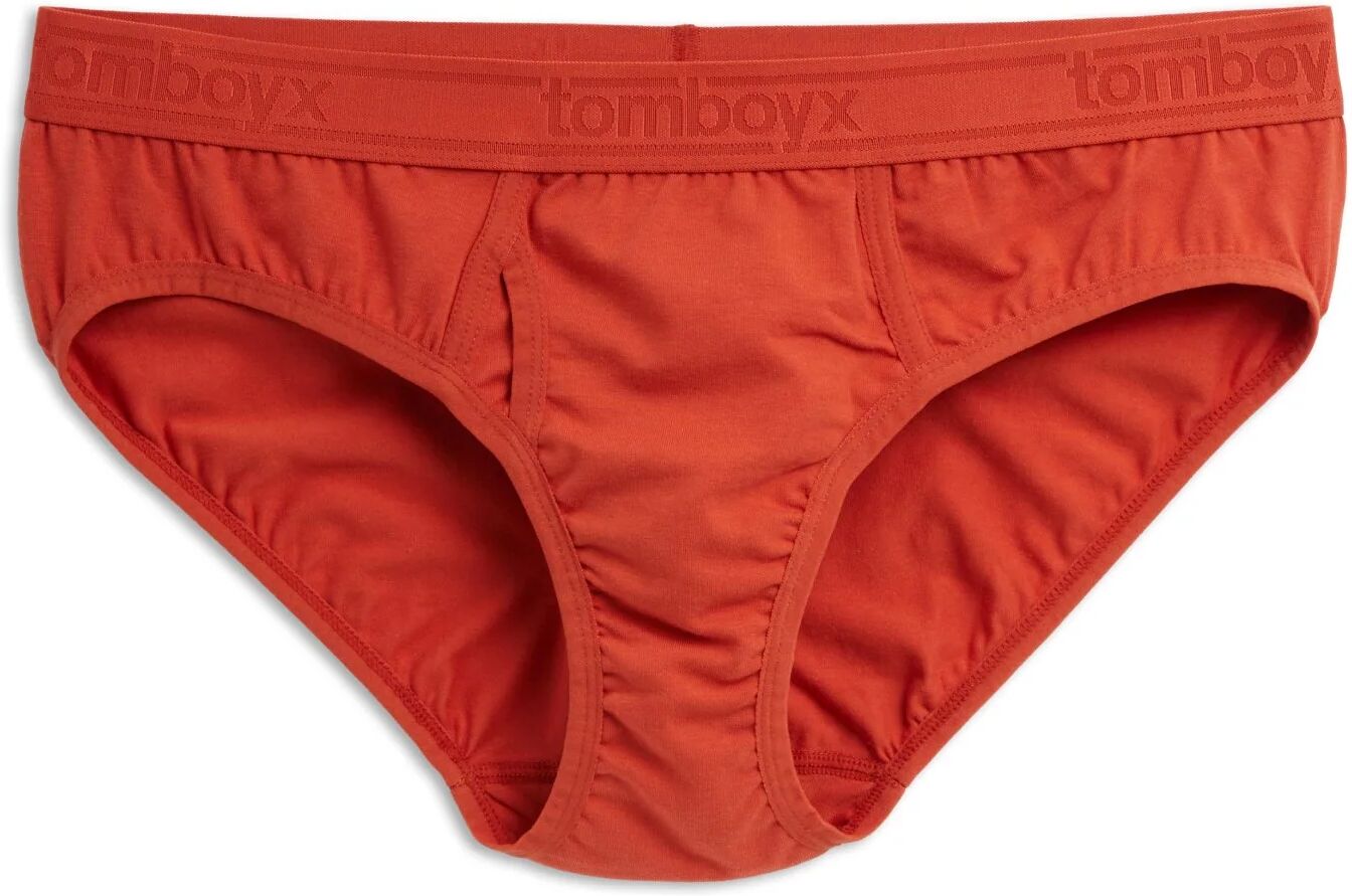 TomboyX Iconic Briefs - Burnt Orange - Burnt Orange - Size: LG