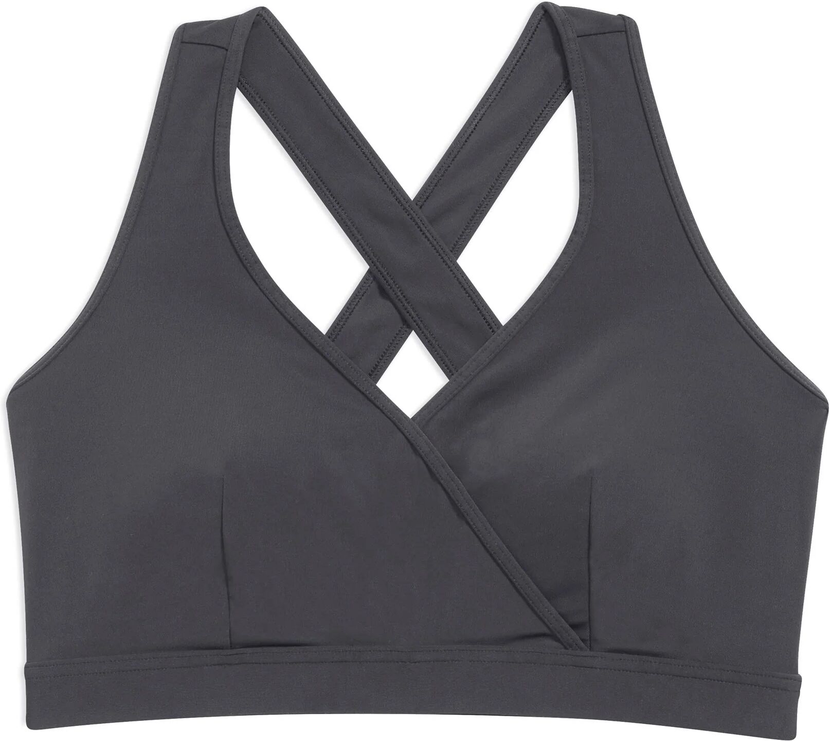 TomboyX Peak Low Impact Bra LC -  Smoke - Smoke - Size: 3X