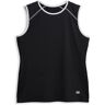 TomboyX Swim Tank - Black Novelty - Black Novelty - Size: XL