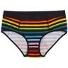 TomboyX Hipster - Progress Pride Stripes - Progress Pride Stripes - Size: 2XS