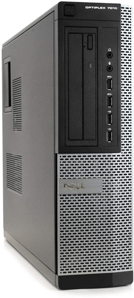 Scratch-N-Dent Dell OptiPlex 7010 Desktop Computer: Intel Core i5 (3rd Gen), Windows 10, Wifi