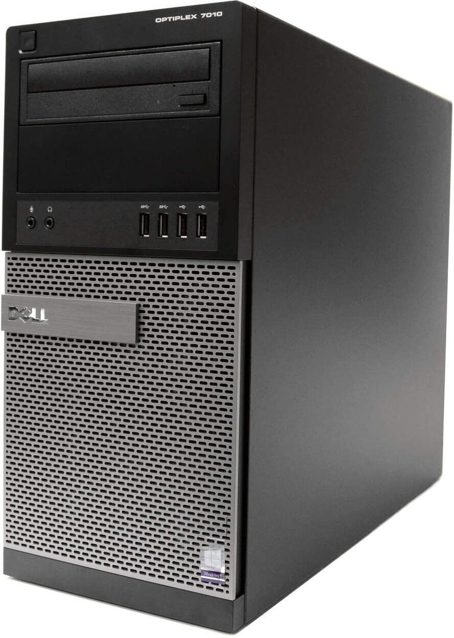 Scratch-N-Dent Dell OptiPlex 7010 Tower Computer: Intel Core i5 (3rd Gen), Windows 10, WiFi