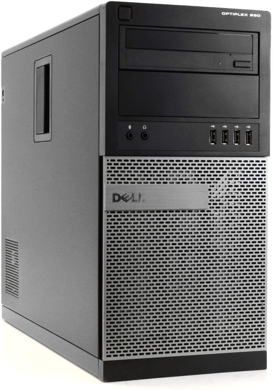 Scratch-N-Dent Dell OptiPlex 990 Tower Computer: Intel Core i5 (2nd Gen), Windows 10, WiFi