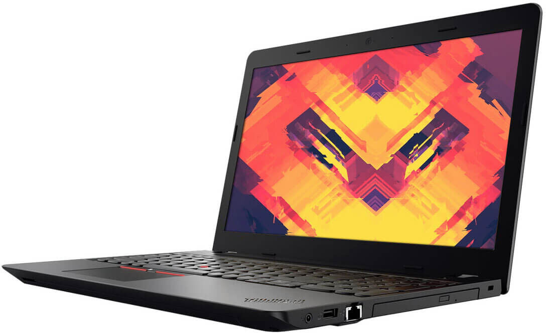 Scratch-N-Dent Lenovo ThinkPad E570 Laptop Computer: 15.6" Display, Intel Core i5 (7th Gen), Windows 10 Pro, Webcam