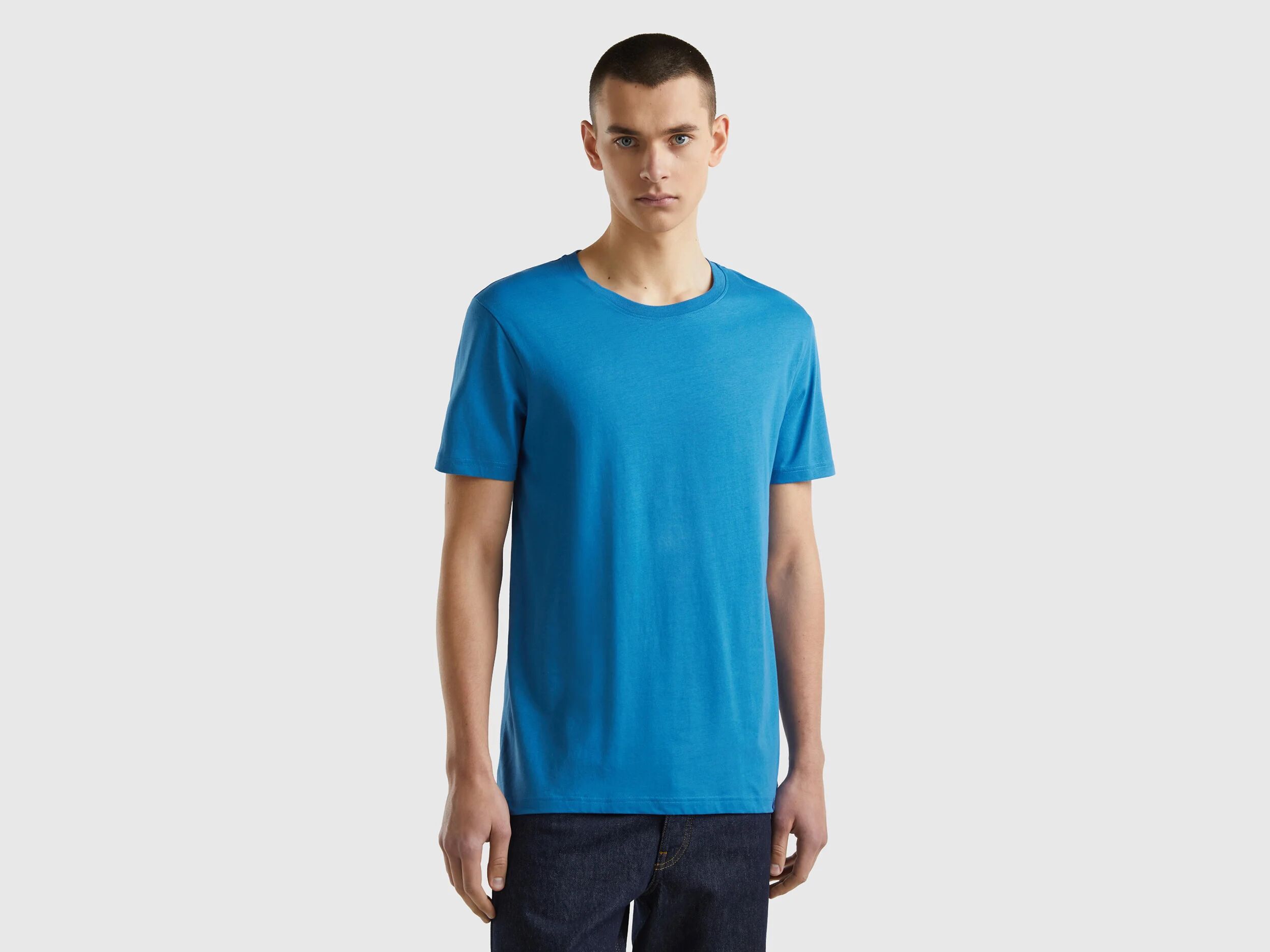 United Benetton, Blue T-shirt, size XXXL, Blue, Men