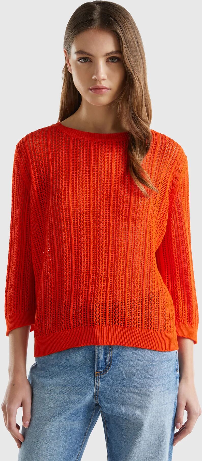 United Benetton, Crochet Sweater, size XXS, , Women