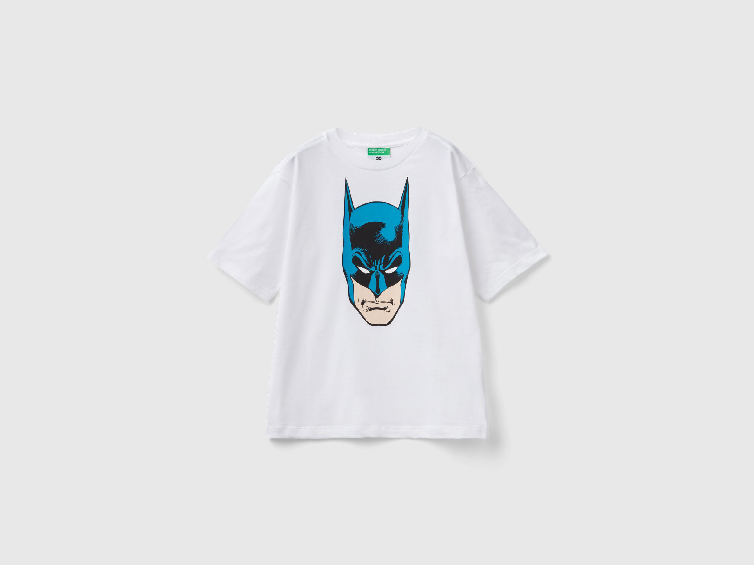 United Benetton, White Batman ©&™ Dc Comics T-shirt, size 2XL, White, Kids
