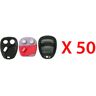 AutoKey Supply USA Corp. 1998 - 2009 Buick Cadillac Chevrolet GMC Isuzu Portiac Oldsmobile Saturn Remote Shell 3B (50 Pack)