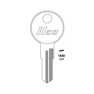 ILCO Commercial & Residential Key Blank - LRD-1 / LD2 (Packs of 50)