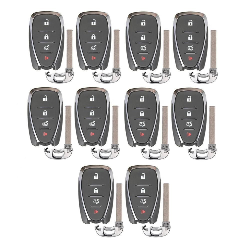 AutoKey Supply USA Corp. 2016 - 2021 Chevrolet Smart Key 4B FCC# HYQ4EA (10 Pack)