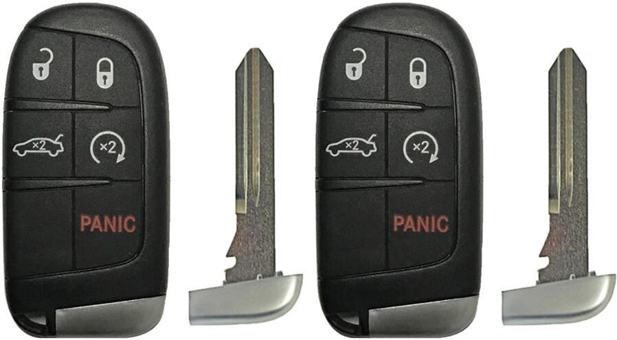 AutoKey Supply USA Corp. 2011 - 2018 Dodge Smart Key 5B FCC# M3N-40821302 (2 Pack)