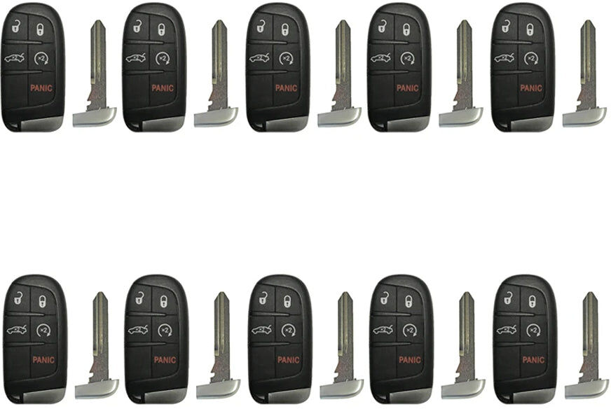 AutoKey Supply USA Corp. 2011 - 2018 Dodge Smart Key 5B FCC# M3N-40821302 (10 Pack)