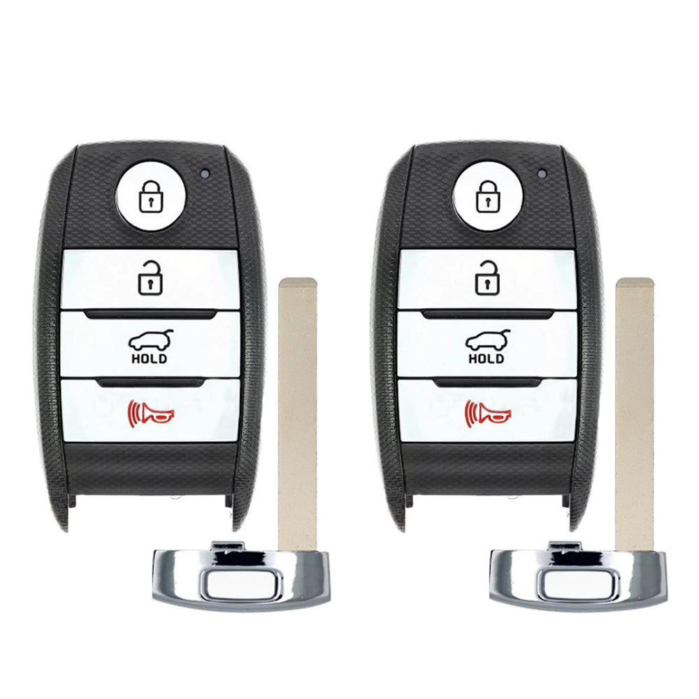 AutoKey Supply USA Corp. 2017 - 2020 Kia Niro Smart Key 4B FCC# TQ8-FOB-4F08 (2 Pack)