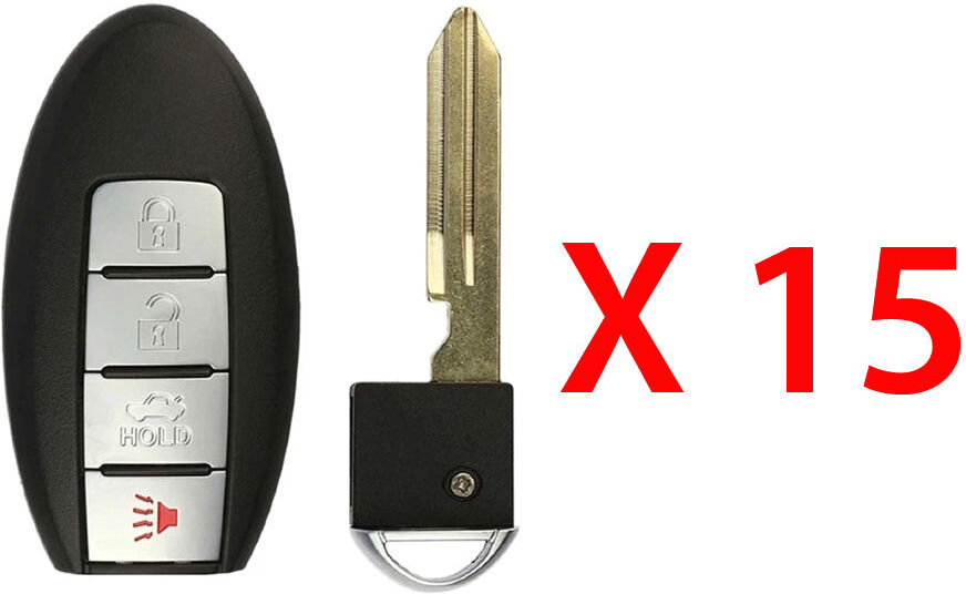 AutoKey Supply USA Corp. 2007 - 2014 Nissan Proximity Key 4B FCC# KR55WK48903 (15 Pack)