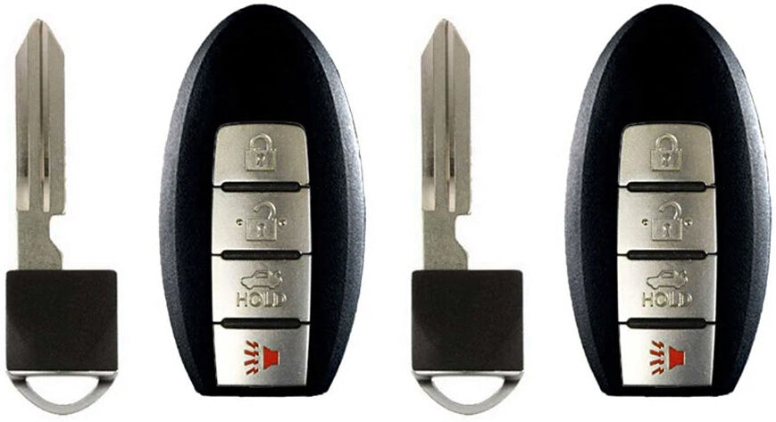 AutoKey Supply USA Corp. 2013 - 2015 Nissan Altima Proximity Key 4B FCC# KR5S180144014 (2 Pack)