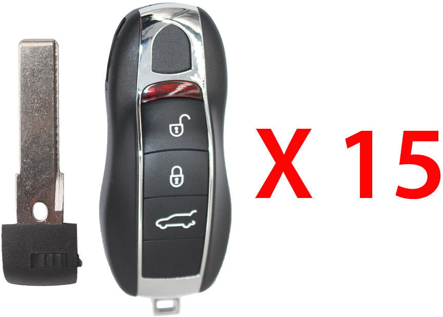 AutoKey Supply USA Corp. 2010 - 2017 Porsche Smart Key 3B FCC# KR55WK50138 (15 Pack)