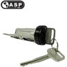 ASP Inc. 1993 - 1997 ASP Toyota Corolla Ignition Lock Cylinder 8-Cut W/ Key C-30-131 (US & Japan Production)