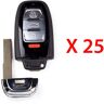 AutoKey Supply USA Corp. 2009 - 2012 Audi Remote Key W/O Comfort Access- 4B FCC# IYZFBSB802 (25 Pack)