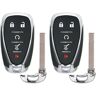 AutoKey Supply USA Corp. 2018 - 2021 Chevrolet Smart Key 5B FCC# HYQ4EA (2 Pack)