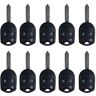 AutoKey Supply USA Corp. 2006 - 2017 Lincoln Remote Head Key 4B FCC# CWTWB1U793 (10 Pack)