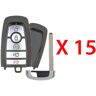 AutoKey Supply USA Corp. 2017 - 2020 Ford Smart Key PEPS 5B FCC# M3N-A2C93142600 (15 Pack)