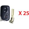 AutoKey Supply USA Corp. 2009 - 2015 Lexus�LX570 Smart Key 4B FCC# HYQ14AAB - 3370 Board (25 Pack)