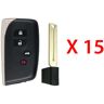 AutoKey Supply USA Corp. 2013 - 2017 Lexus Smart Key 4B FCC# HYQ14ACX - 5290 Board (15 Pack)