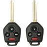 AutoKey Supply USA Corp. 2011 - 2019 Subaru Remote Head Key 4B FCC# CWTWB1U811 (2 Pack)