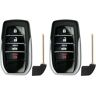 AutoKey Supply USA Corp. 2016 - 2020 Toyota Mirai Smart Key Trunk 4B FCC# HYQ14FBA (2 Pack)